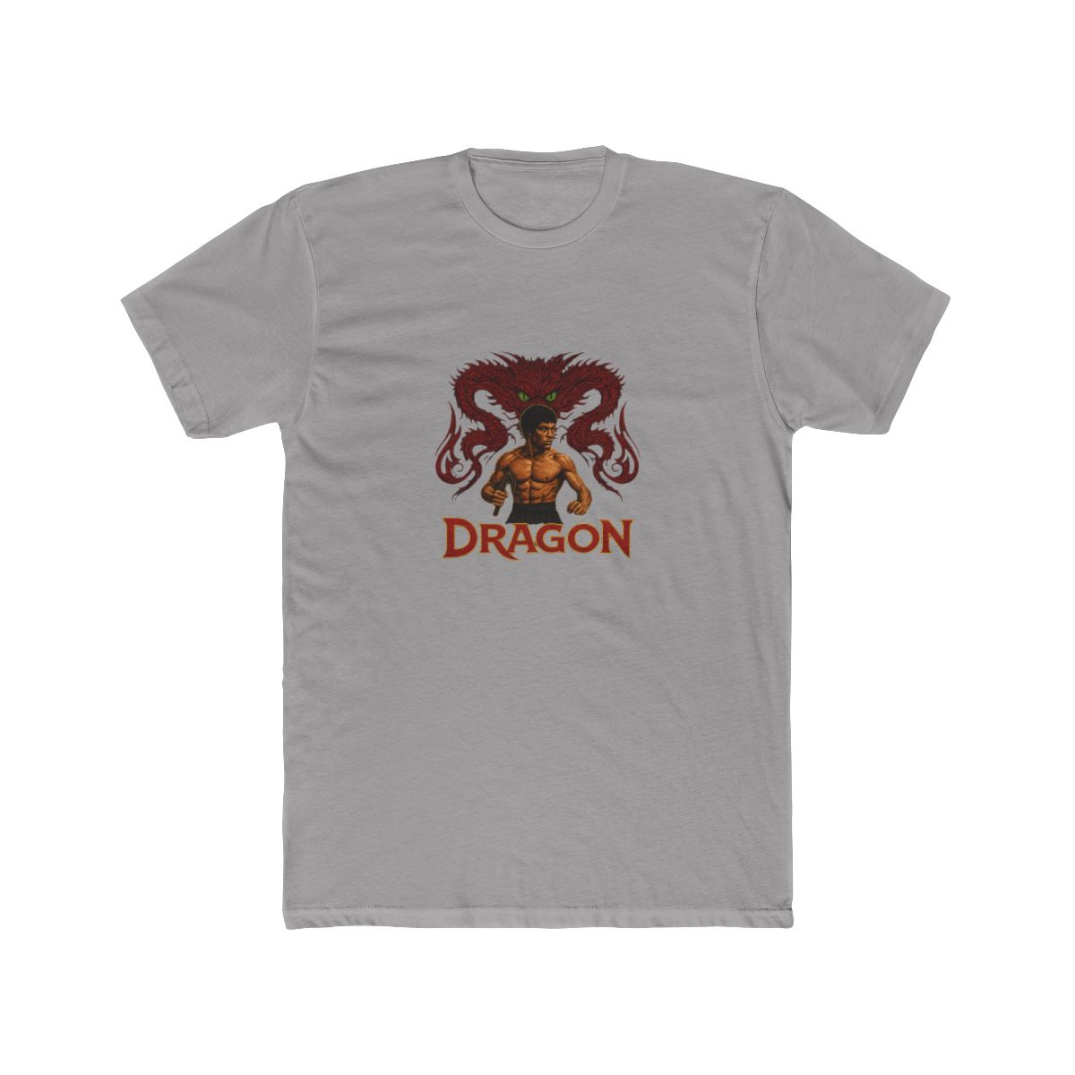 Bruce Lee Red Dragon Warrior T Shirt - Official t-shirts merchandise