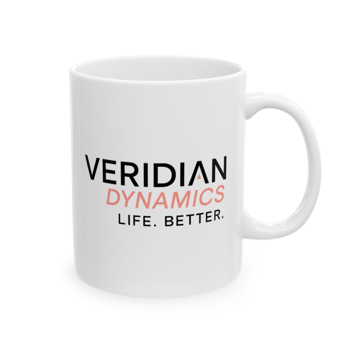 Veridian Dynamics 'Life. Better.' Satire Coffee Mug - Official mugs merchandise