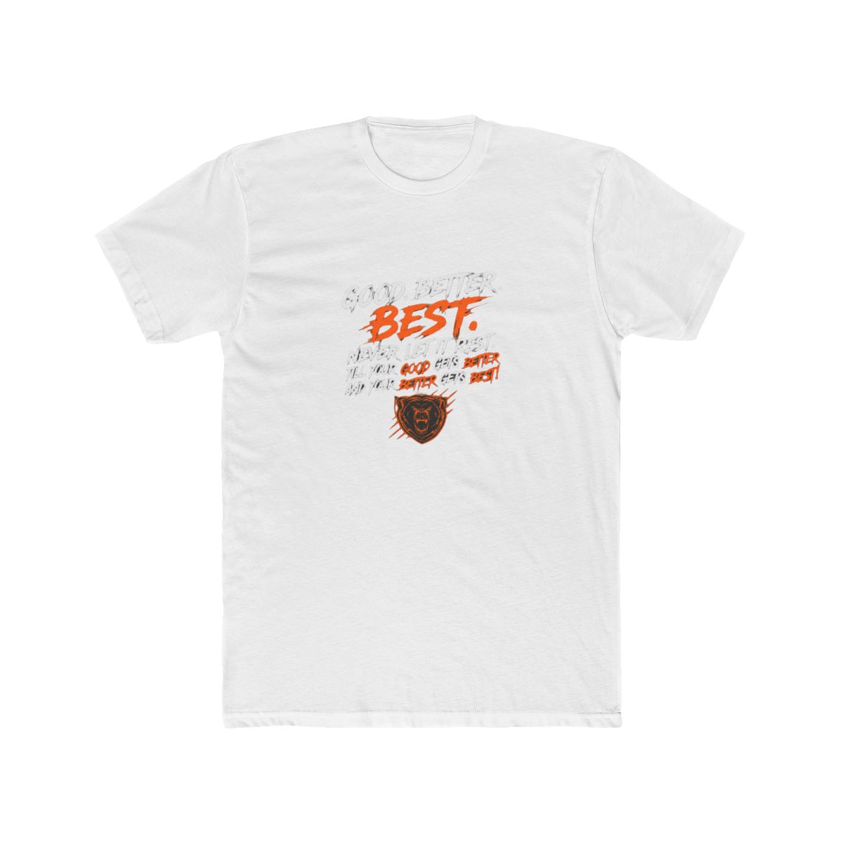 Good. Better. Best. Bear Logo T-Shirt - Official t-shirts merchandise