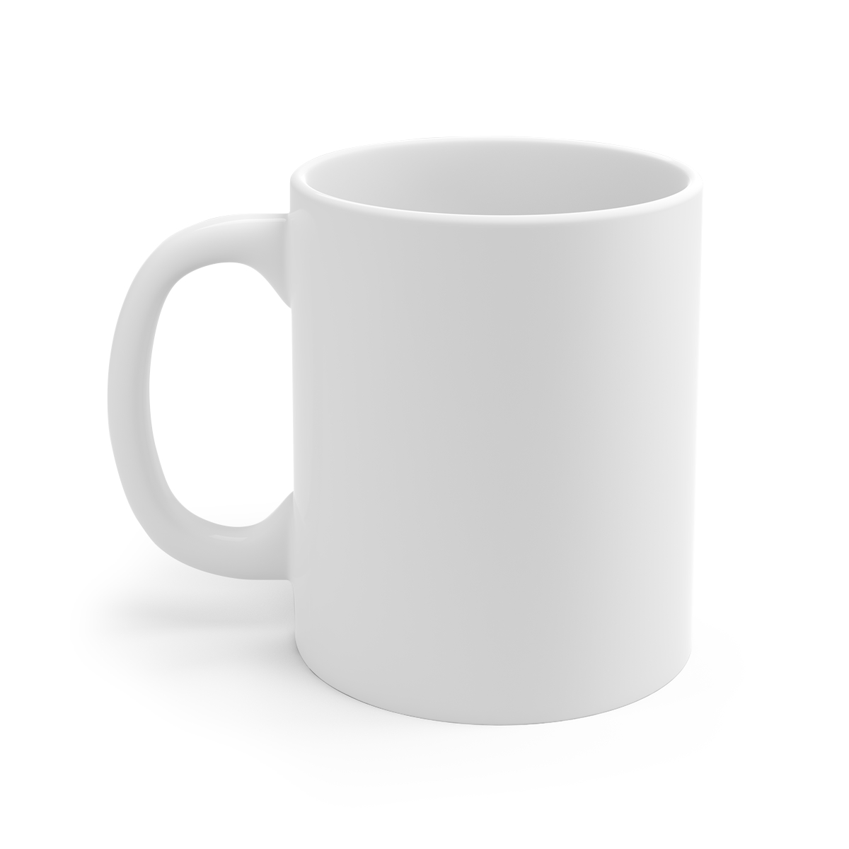 Better Off Ted "Veridian Dynamics: Happiness Equals Productivity" White Mug - alternate angle 2, merchandise