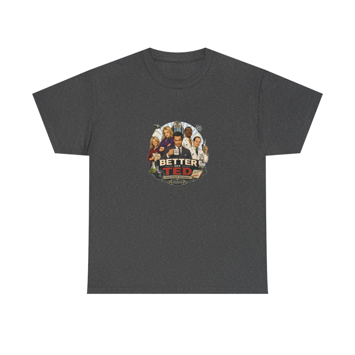 Better Off Ted Heavy Cotton Tee - alternate angle 3, merchandise