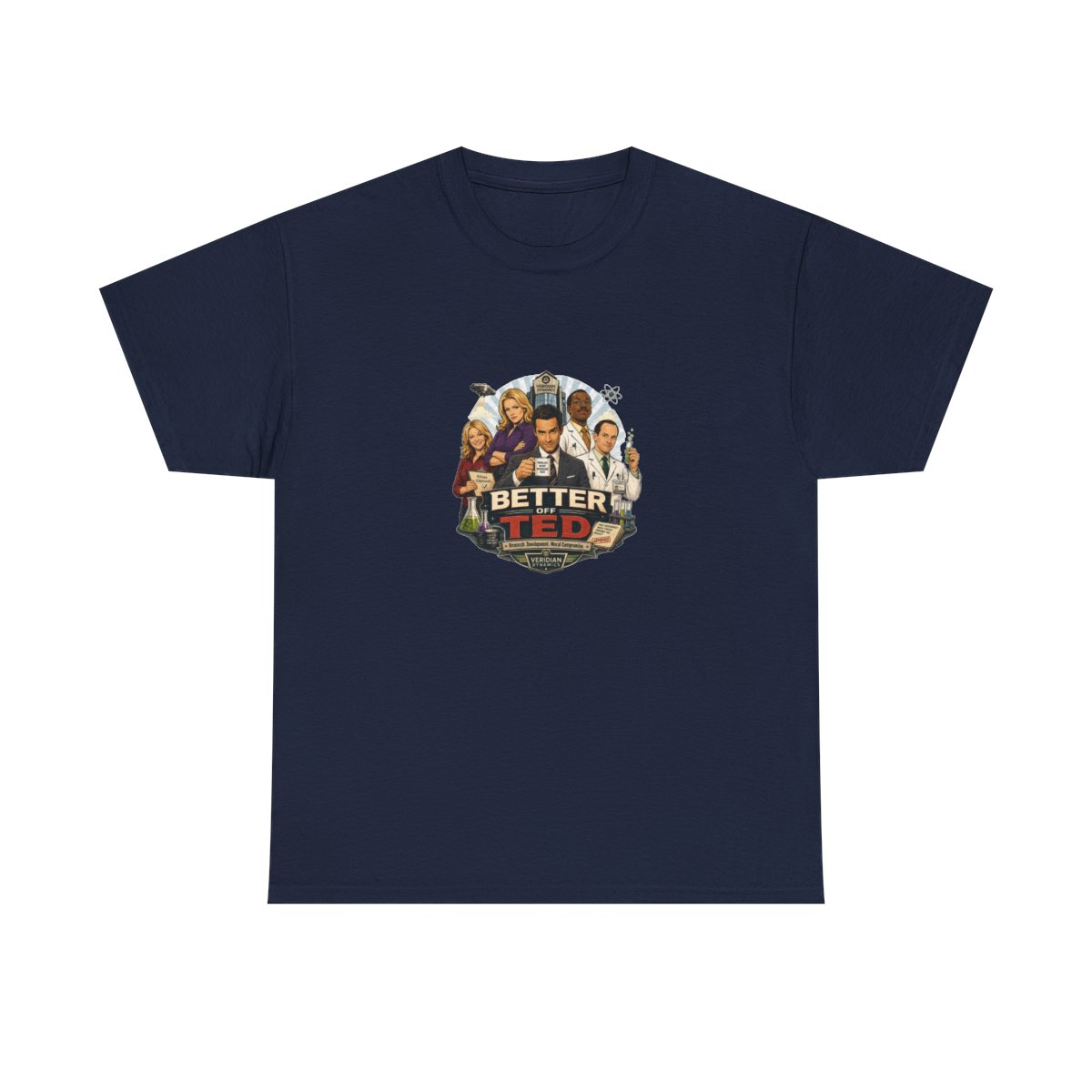 Better Off Ted Heavy Cotton Tee - alternate angle 2, merchandise