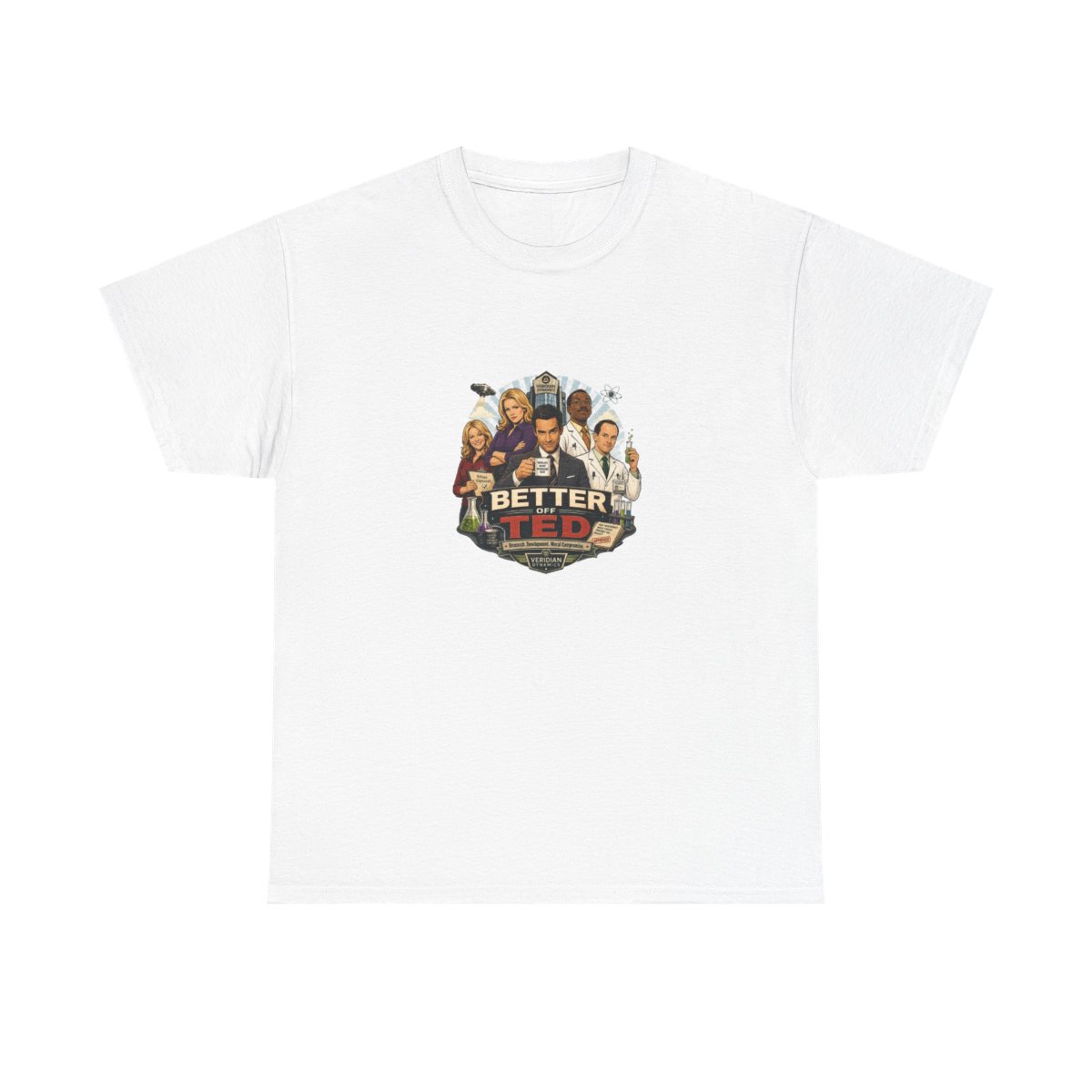 Better Off Ted Heavy Cotton Tee - alternate angle 4, merchandise